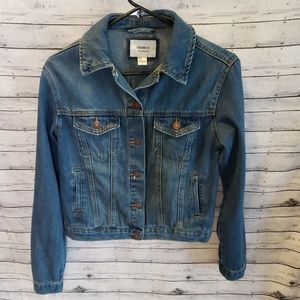 Forever 21 Button Down Denim Jean Jacket
